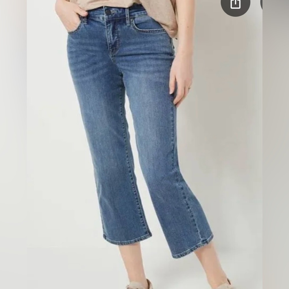 NYDJ Classic Blue Cropped Jeans